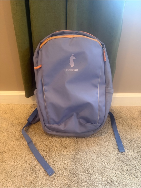 cotopaxi Handbags - cotopaxi lavender blue backpack with orange accents